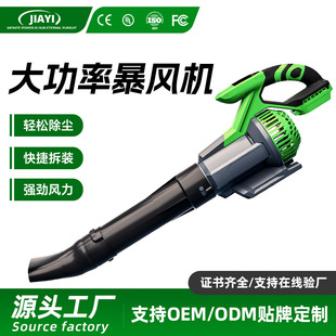 Jiayi Brushless Blower Intelligent Display Blower Lithium Leaf Blower Rechargeable Portable Snow Blower Garden Tool
