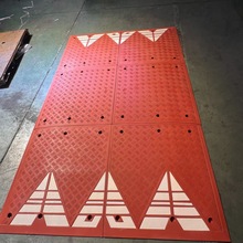 厂家直供高品质黄色安全车道道路车辆颠簸速度缓冲组合橡胶减速垫