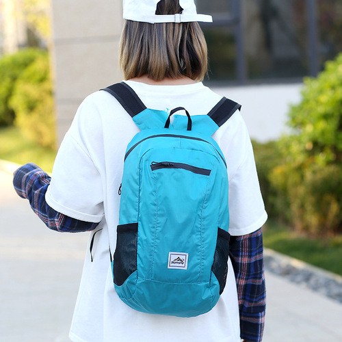 Sports backpack, ultra-light travel bag, portable folding water-repellent skin storage bag, mountaineering outdoor cycling backpack