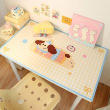 超萌腊肠小狗PVC防水桌垫学生办公室情侣款可爱卡通桌布儿童防烫