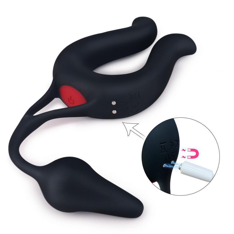 Vibrating Male Cock Ring With Remote Control Wireless Function_voghion.com