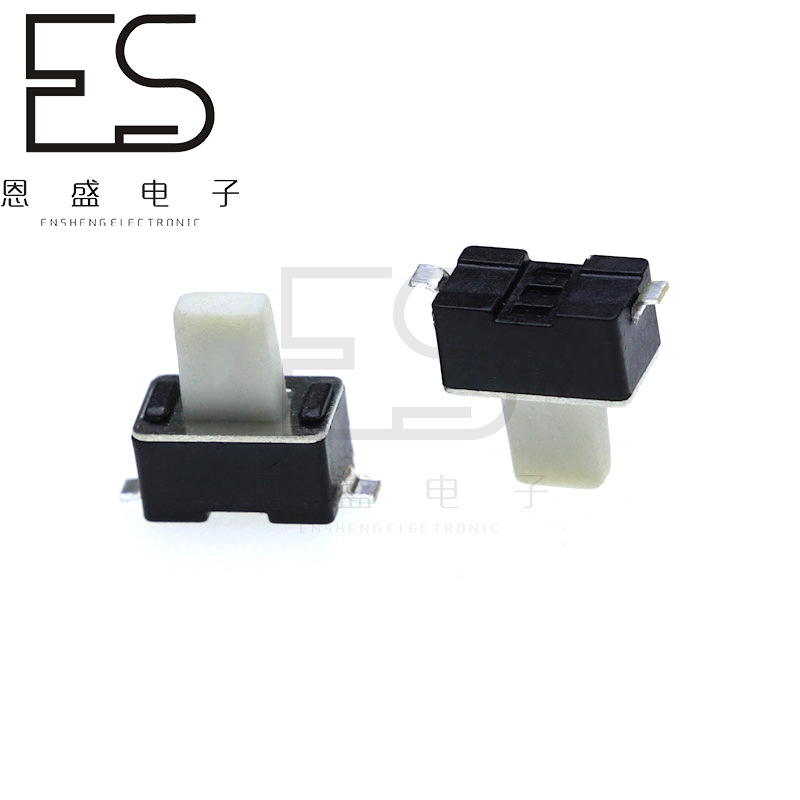 厂家直销轻触开关微动开关3*6*7贴片正按2pin耐高温环保白柄贴式