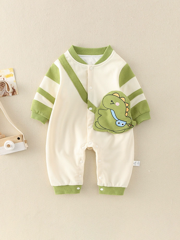 Children's spring overall for new born, demi-season bodysuit to go out