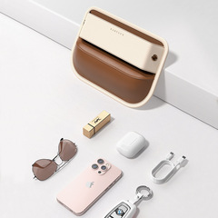 Car Center Console Storage Box – Driver & Passenger Side Organizer, Gap-Filling Contrasting-Color Trendy Car Decorative Bag