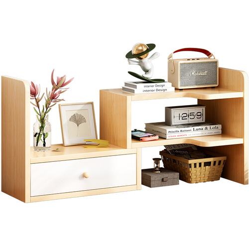 Desktop bookshelf simple household multifunctional storage rack student dormitory small bookcase office desk storage