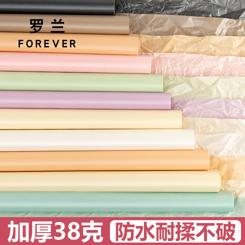 Roland 38g Thick Pearlescent Pear Paper, Ins-Style Waterproof Hand-Rolled Paper, Flower Shop Bouquet Wholesale Gift Crinkle Paper Roland 38g Thick Pearlescent Pear Paper, Ins-Style Waterproof Hand-Rolled Paper, Flower Shop Bouquet Wholesale Gift Crinkle Paper