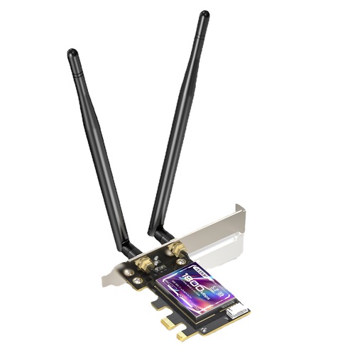 [ New Product] WiFi6 wireless network card Gigabit 5G dual-band AX1800M desktop computer Bluetooth 5.2