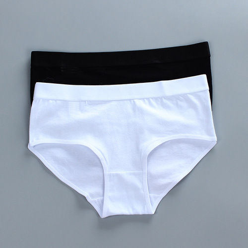 Girls bra set development period pure cotton vest style solid color sports 12 junior high school students bottoming underwear suspenders summer