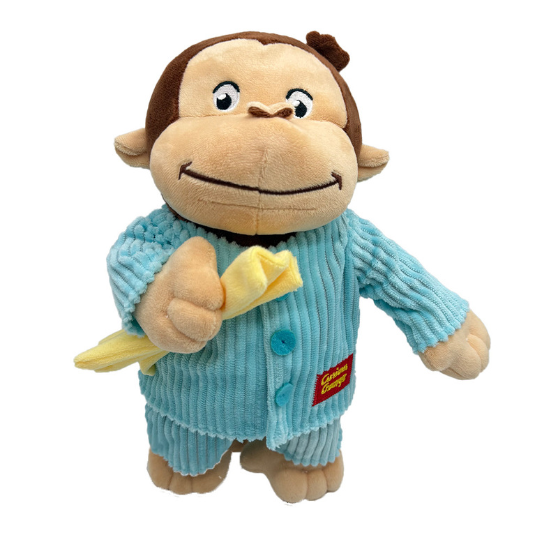 Cross-Border Curious George Monkey Cute Monkey Plush Toy Doll Birthday Gift Monkey Doll