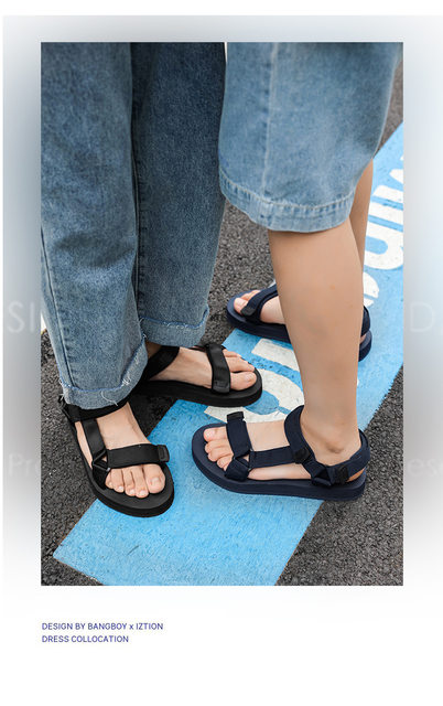 Sandales Diabétiques Hommes - Semelle Souple Et Confortable - Modèle Tendance Rouge Pour Extérieur