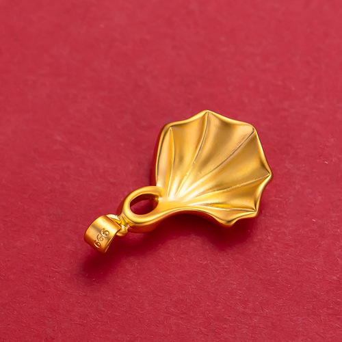 Seiko Vietnamese Sand Gold Leaf Pendant Women's Boutique Pinduoduo Ginkgo Leaf Necklace Pendant