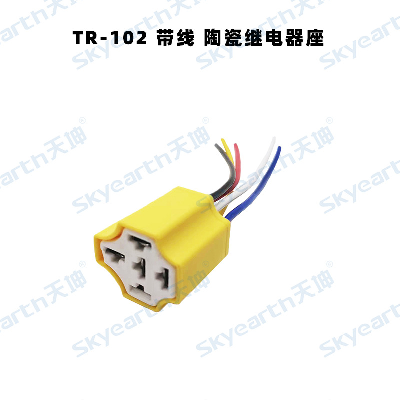 선 세라믹 릴레이 소켓이있는 TR-102