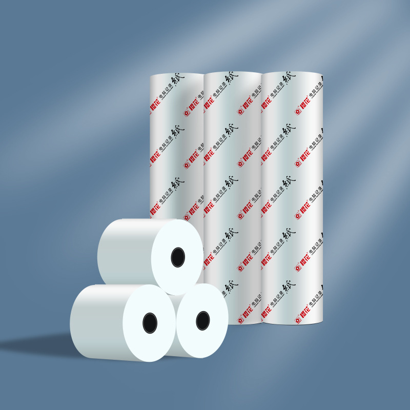 Flor de cerezo 57*50mm caja registradora térmica papel de impresión Papel de recibo Meituan supermercado fabricante de papel de impresión térmica