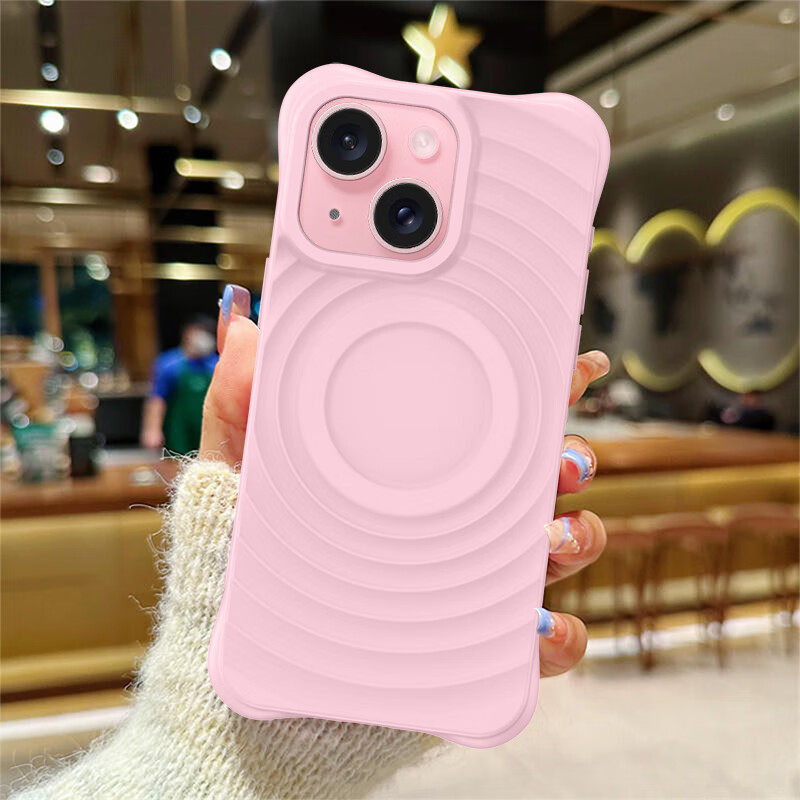 Funda Magnética para iPhone 17 Pro Max / 13 de Silicona, Anticaídas y Antideslizante
