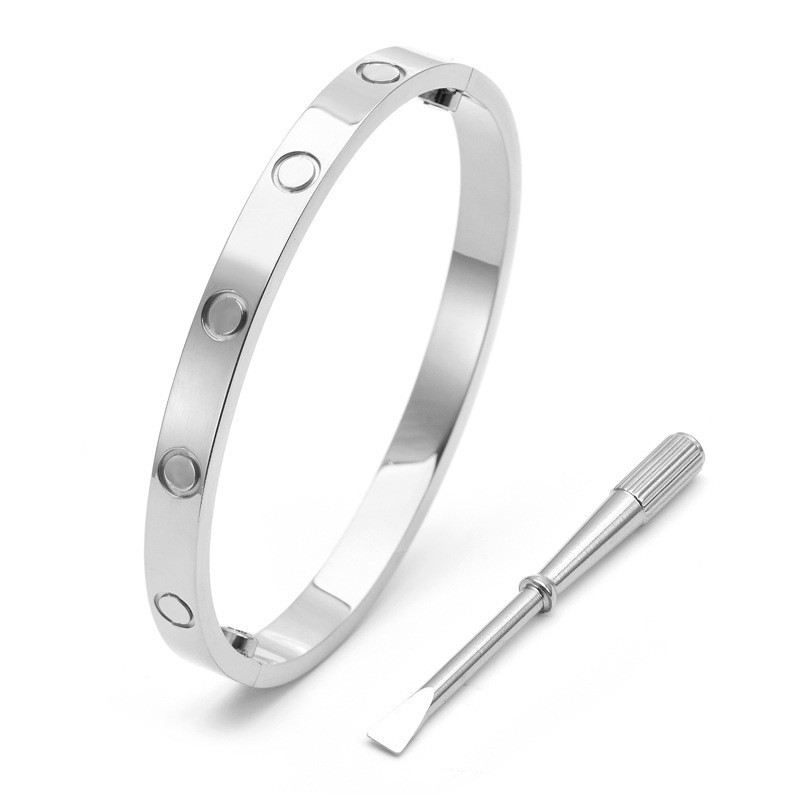 Factory Direct Sale Kajia Fifth Generation Titanium Steel Bracelet Infinity Ring Screwdriver Dual Mode Bracelet Rose Gold Bracelet
