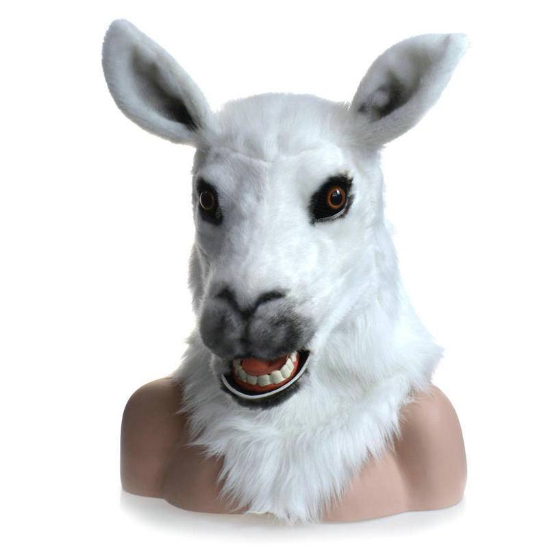 Máscara de cabeza de animal de cara completa Lobo Oso conejo León leopardo fotografía bola rendimiento máscara de película fabricante