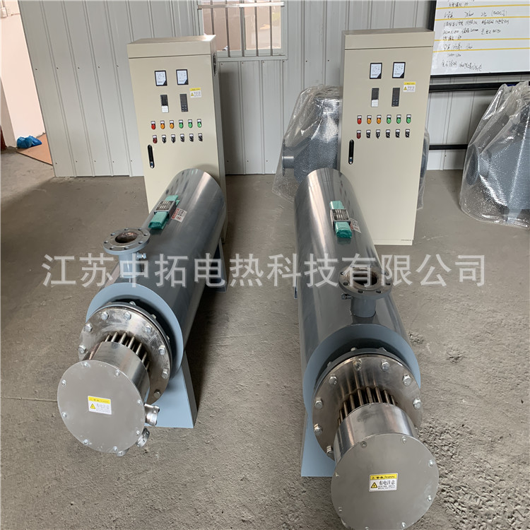 熔喷无纺布气体加热器 管道式压缩空气电加热器 热流循环加热系统