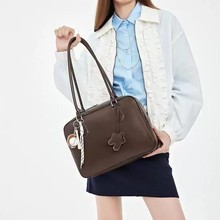 复古公文包包女2025新款潮新款潮秋冬韩国腋下包百搭大容量通勤包