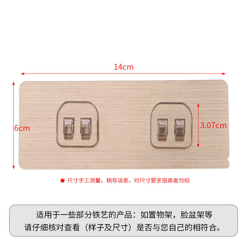 6*14 brushed gray [double claw buckle]]