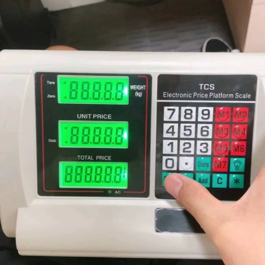 Оптовые поставки 300 кг алых букв 45*60 настольных электронных платформенных весов на английском языке в наличии