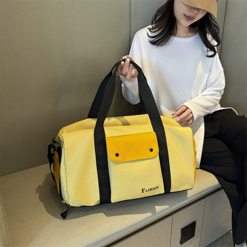 Travel bag, capacious sports phone bag for men and women, sports bag wet and dry separation, shoes for yoga