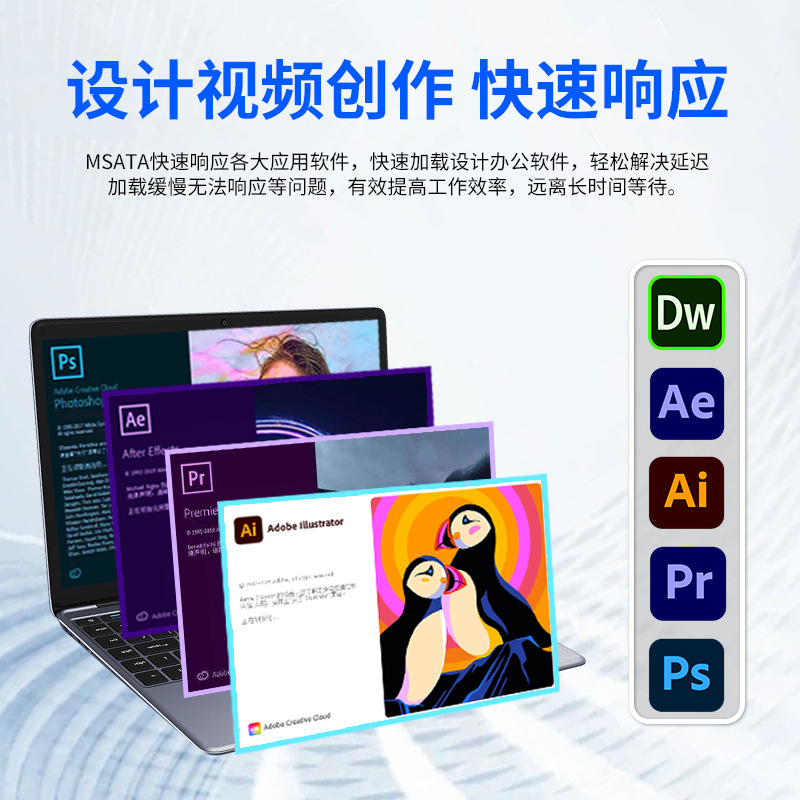 Xinlian nuevo MSata SSD 256gb512gb PC de escritorio portátil SSD SSD interfaz sata