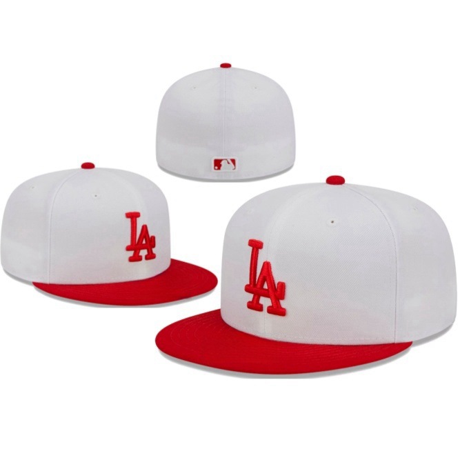 ドジャースLA野球帽男女トレンドNYヤンキー帽子刺繍日よけ帽美プロ野球チーム平縁サイズキャップ