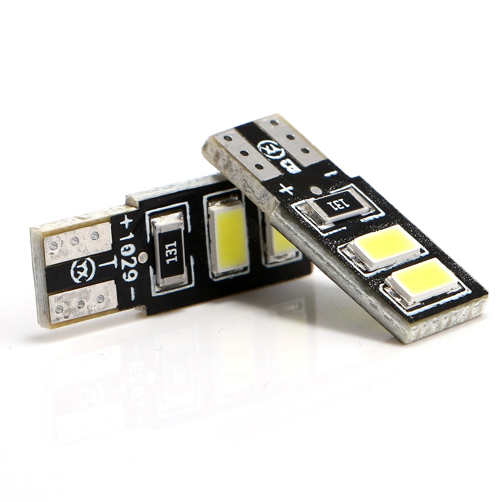 Светодиодный фонарь ширины автомобиля T10 5630 4SMD кодирование светильник номера чтения света бесступенчатый люк свет заднего багажника свет