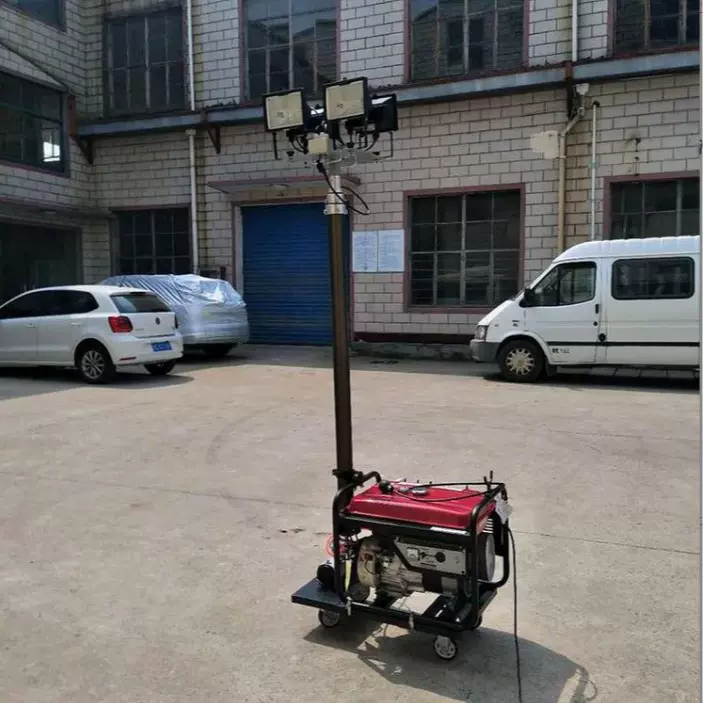 工程用升降照明车全方位自动工业车间用移动便携式险应急照明配件