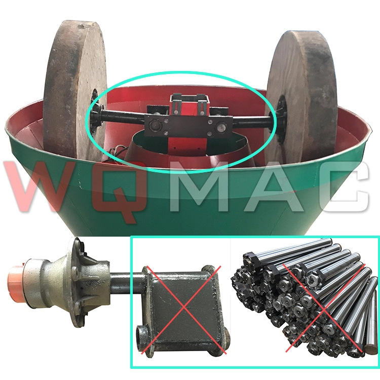 YM-1200型供应大中型湿碾机尾矿回收选金设备现货出售