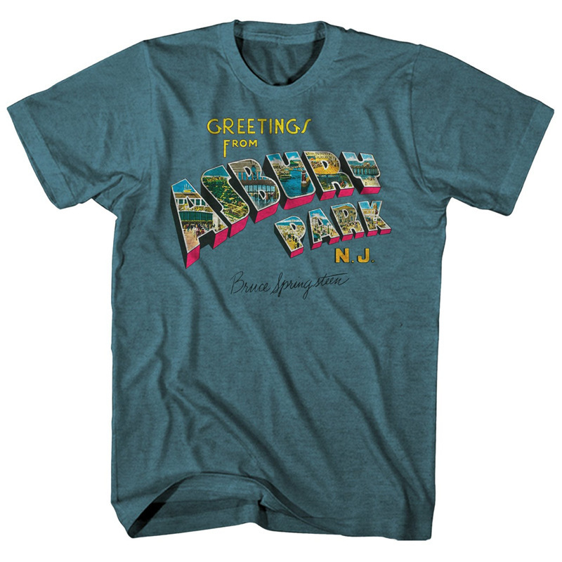 Bruce Springsteen Bruce Springsteen American Rockers Retro Men's T-Shirt Bruce Springsteen Bruce Springsteen American Rockers Retro Men's T-Shirt