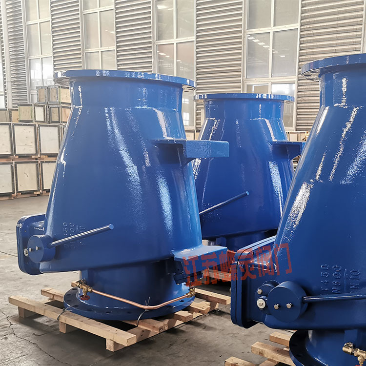 DN900微阻缓闭式止回阀 HH44X-25C防倒流 防水锤 缓开缓闭止回阀