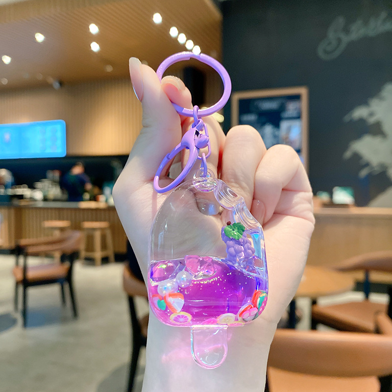 Cartoon Dream Bear Girl Keychain leche rosa muñeca adorable bolso de pareja colgante pequeño regalo al por mayor