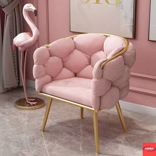 Trendy Minimalist Lazy Chair Small Sofa Light Luxury Bubble Chair Single Sofa Chair Bread Chair Dormitory