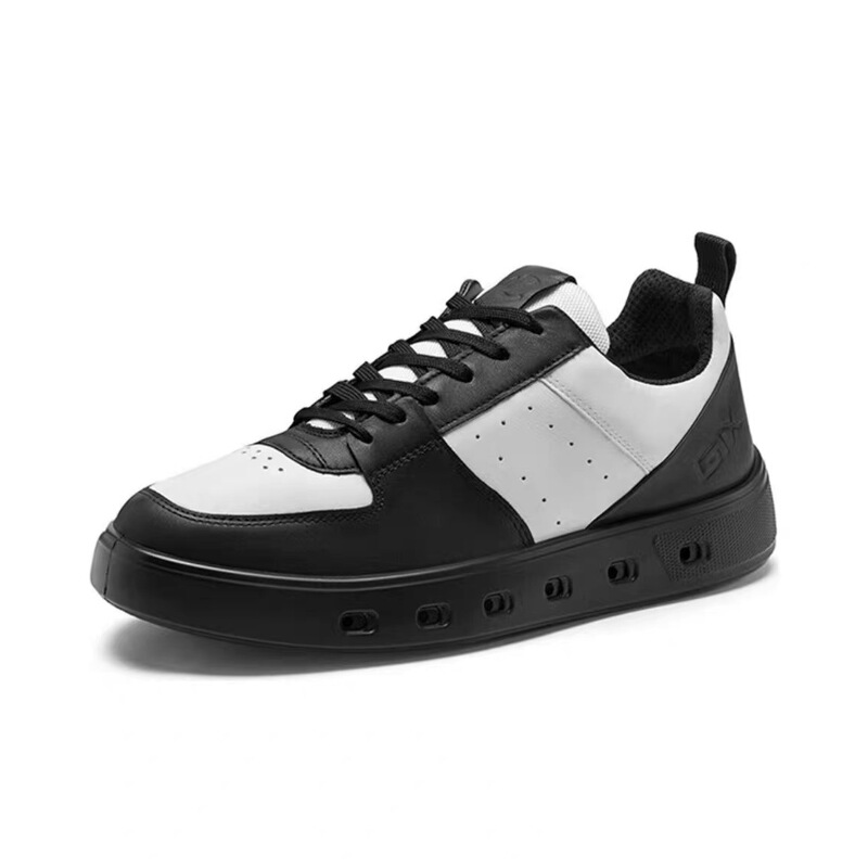 Denmark E family sports leisure non-slip wear-resistant breathable comfortable top layer cowhide walking shoes 520814