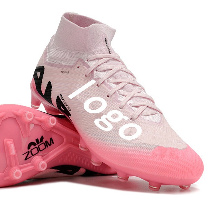 Putian factory wholesale cross-border professional competition indoor and outdoor new assassin 15 high-top AG nail men's football shoes