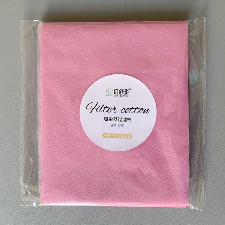 Herramientas de uñas Aspirador especial Filtro de papel de filtro de algodón Desmantelador de uñas Tela de filtro Aspirador de uñas Papel de filtro