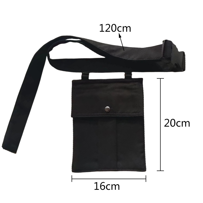 Bolsas de artículos diversos para teléfonos móviles de tendencia transfronteriza, bolsillos grandes de estilo occidental, bolsillos grandes, hombres y mujeres, delantales de bolsillo simples casuales de todo fósforo al por mayor