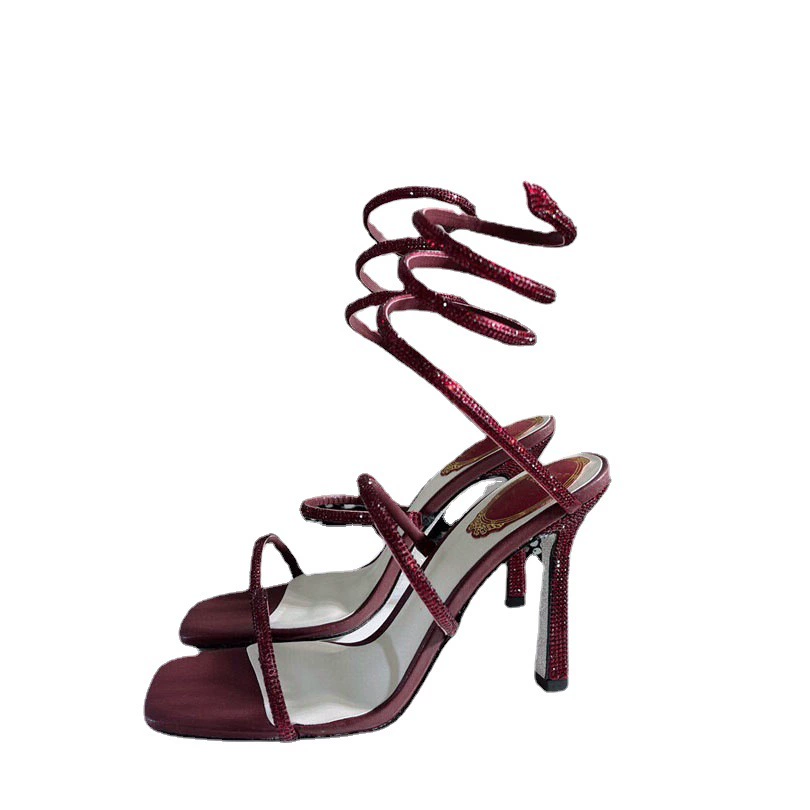 Summer ankle bracelet, sandals with a strap, 2023