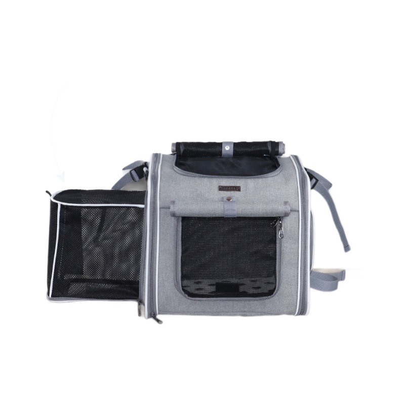 Transfronterizo especial para bicicletas marco gato perro bolsa de mascota gran capacidad cesta de bicicleta plegable expandible