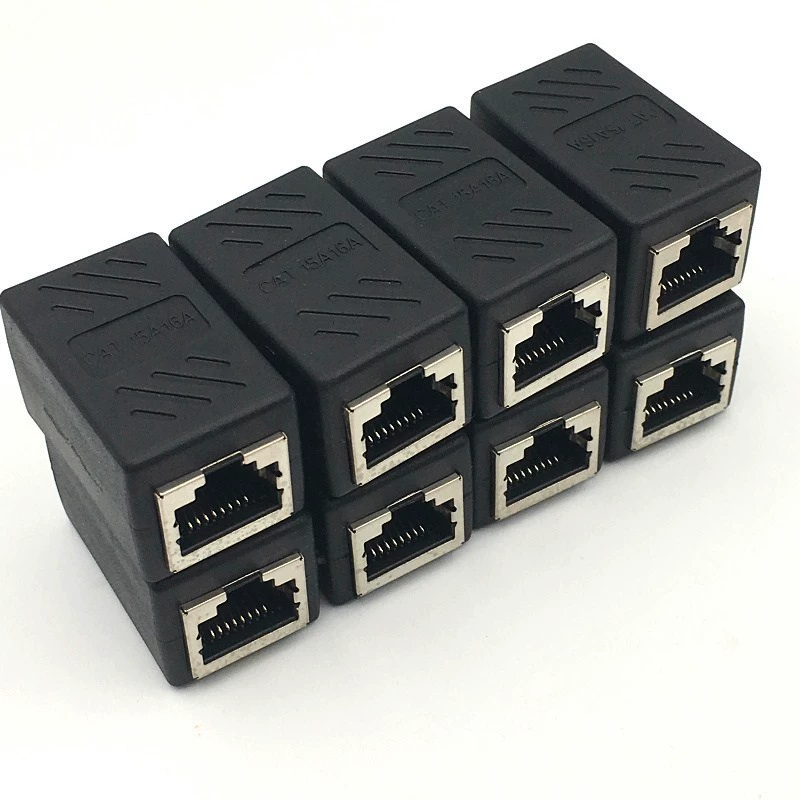 RJ45 сетевой кабель соединитель до соединителя сеть двойной -перед Head сетевой прямой головки модуль сетевой удлинитель кабеля