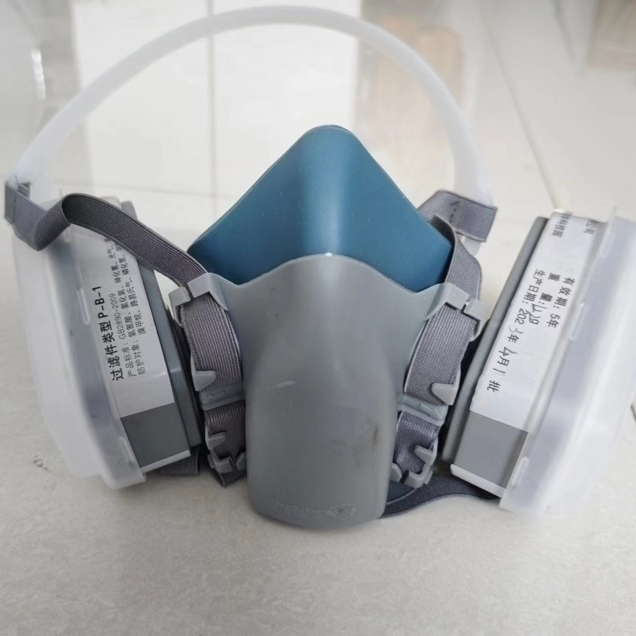 6200防毒尘半面罩硅胶BG15防粉尘喷漆防尘毒面具呼吸防毒口罩