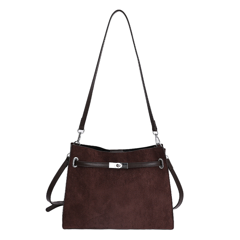 Cross-border retro mate bolso Kylie mujeres otoño / invierno 2025 nuevo estilo universal bolso de hombro de viaje mochila bolso de moda