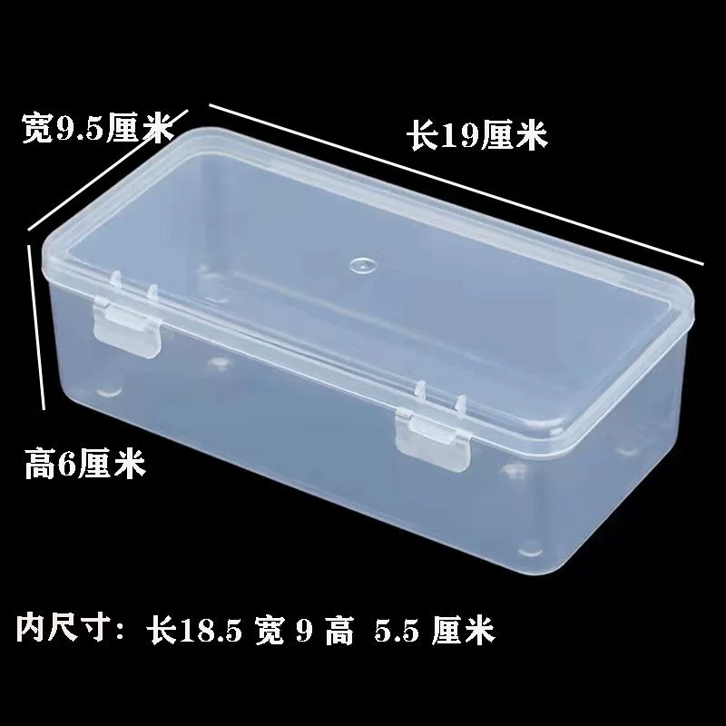 Rectangular universal transparent plastic medical mask