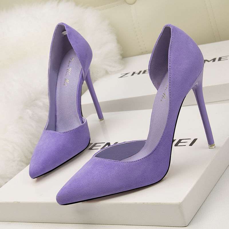 Black Side Hollow High Heels for Women Summer Workplace 2025 New Design Niche Sexy Stiletto Elegant Professional Shoes