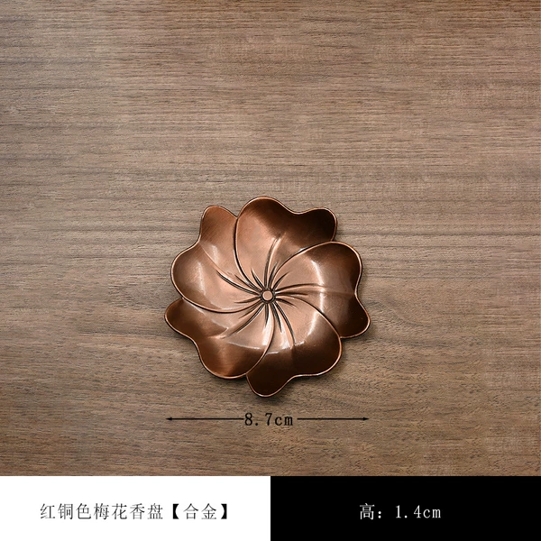 Copper, floral, metal