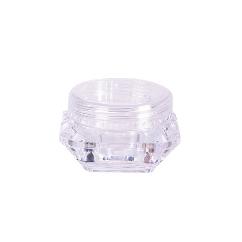 3G/5G gram diamond-shaped cream jar trial size small bottle cosmetic packaging subdivided jar bottle