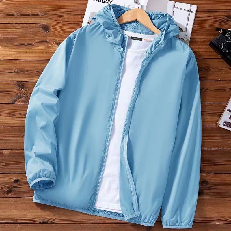 Мужская солнцезащитная одежда 2024 года с защитой от УФ-излучения UPF50+, охлаждающая, дышащая, для активного отдыха, рыбалки и альпинизма