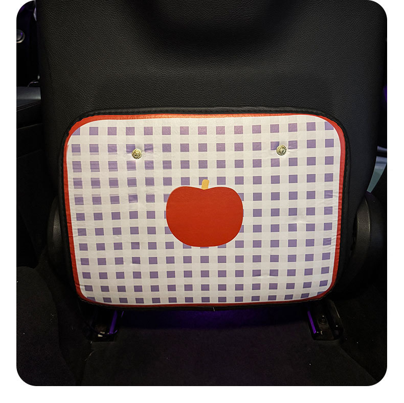 Blue Apple Anti-Kick Pad Universal Rear Seat Back Anti-Dirty Protective Pad Car Rear Seat Protective Pad Anti-Wear Pad