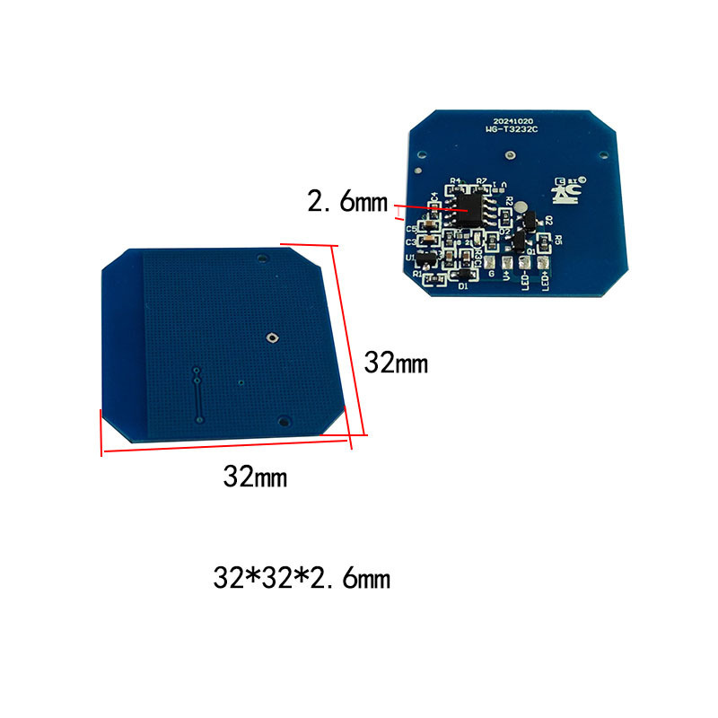 5v隔木タッチ手スイープセンシングスイッチ12v24vキャビネットキャビネットライトセンサーは5cmの板を貫通して誘導する|undefined
